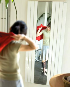 タオルウォーマー　玄関